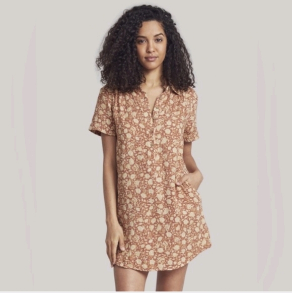 Faherty Dresses & Skirts - Faherty Hana Sierra India Floral Mini Dress Sz S